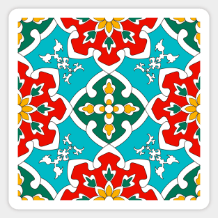 Iznik — Turkish pattern Sticker